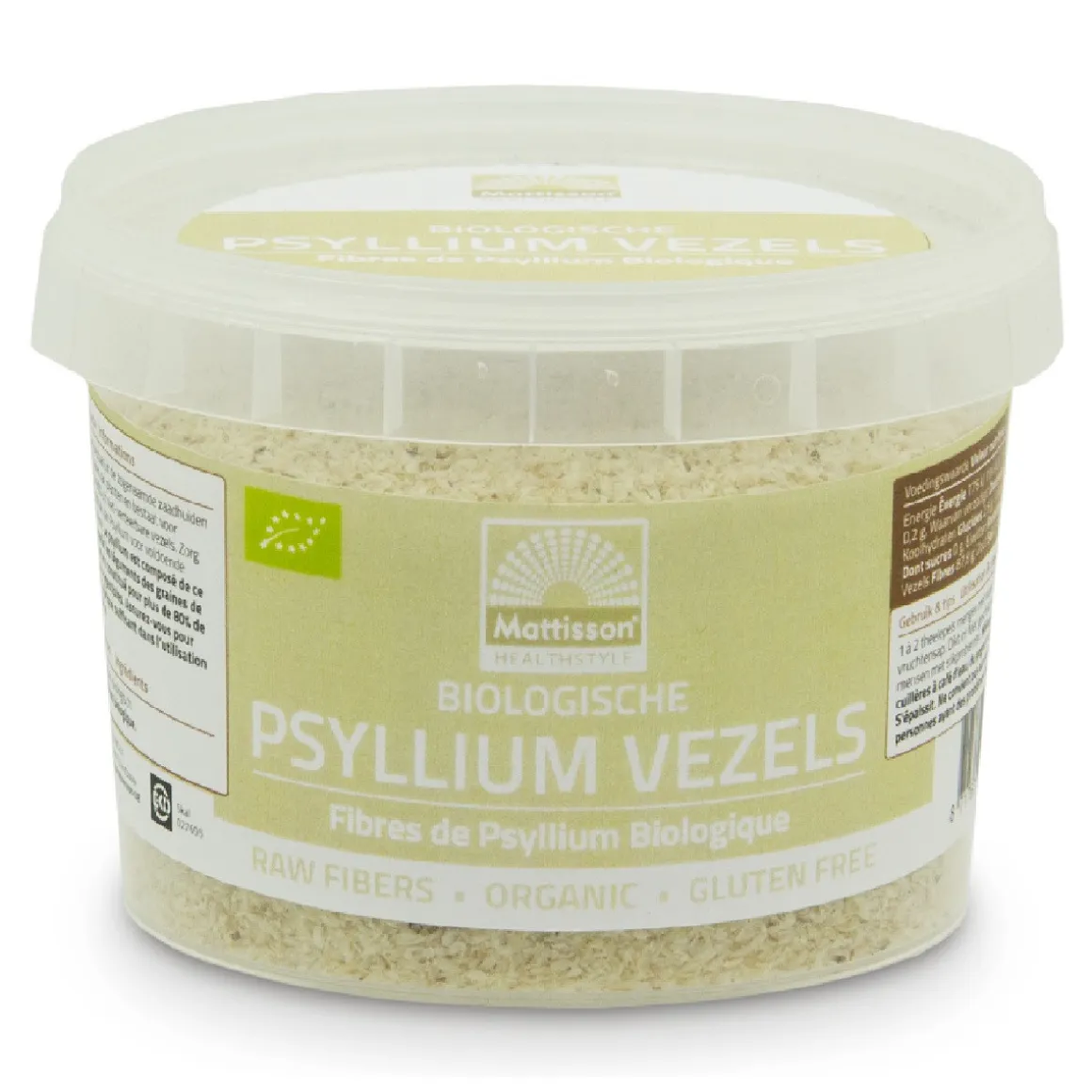 Mattisson Psyllium Vezels Biologisch 90g