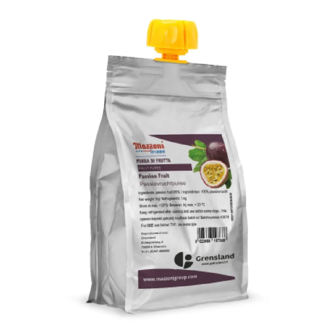 Mazzoni 100% Fruitpuree Passievrucht 1kg