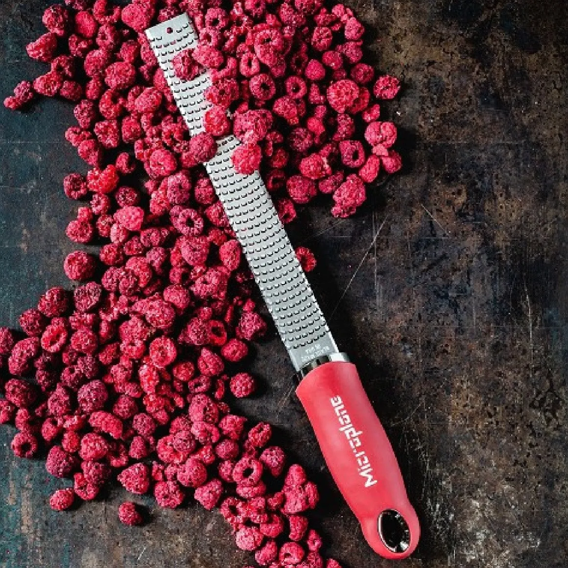 Microplane Rasp Zester Granaatappel Rood