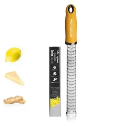 Microplane Rasp Zester Mosterd Geel
