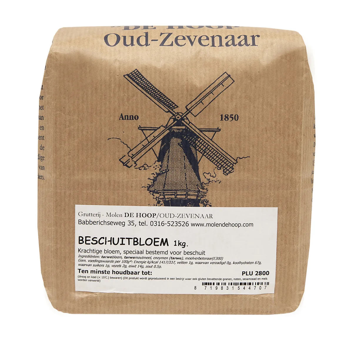 Molen de Hoop Beschuitbloem 1kg