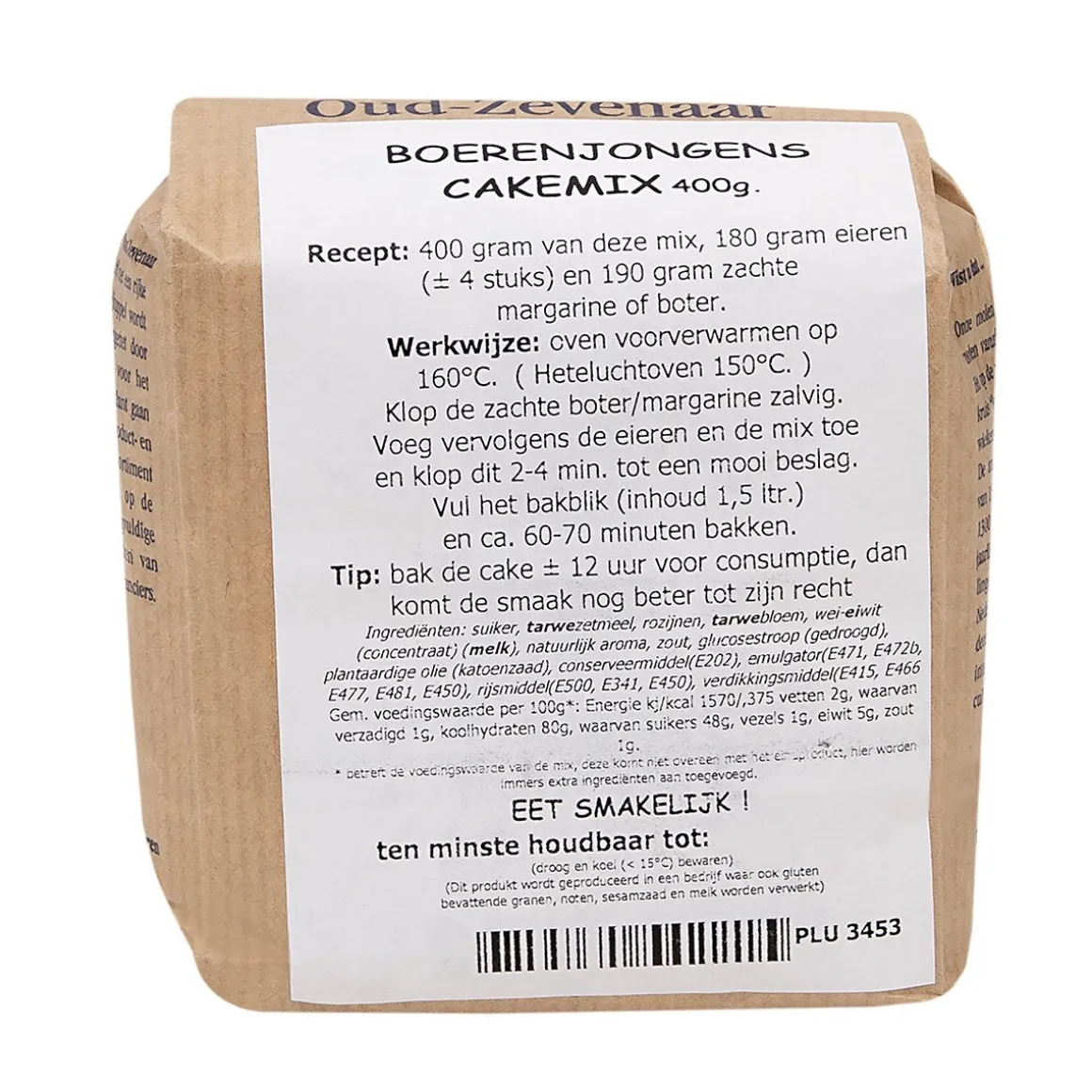 Molen de Hoop Boerenjongenscakemix 400gr