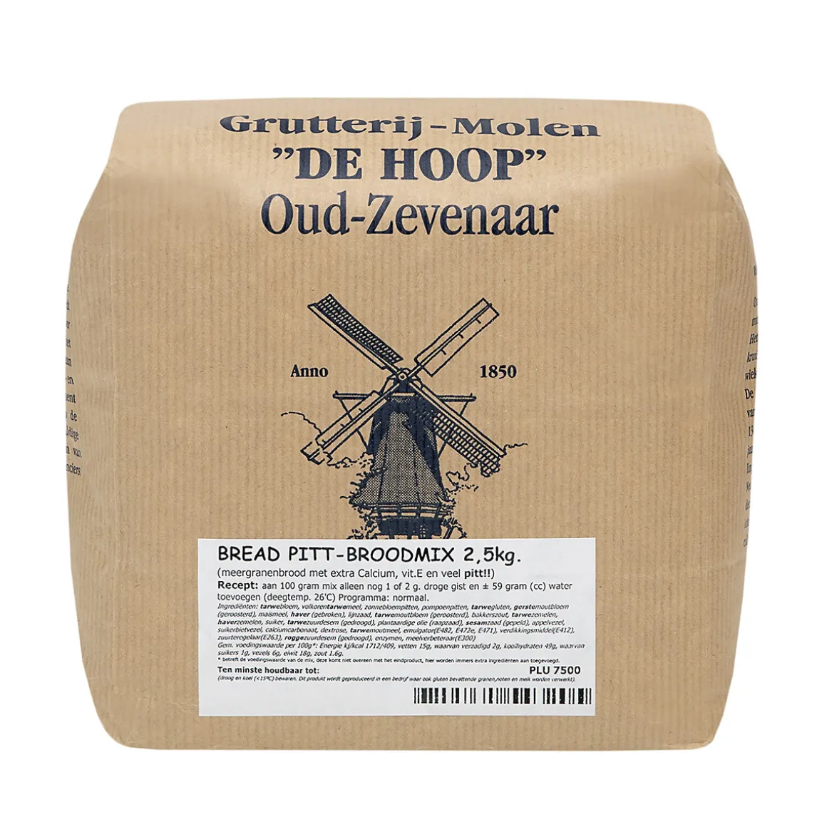 Molen de Hoop Bread Pitt Broodmix 2,5kg