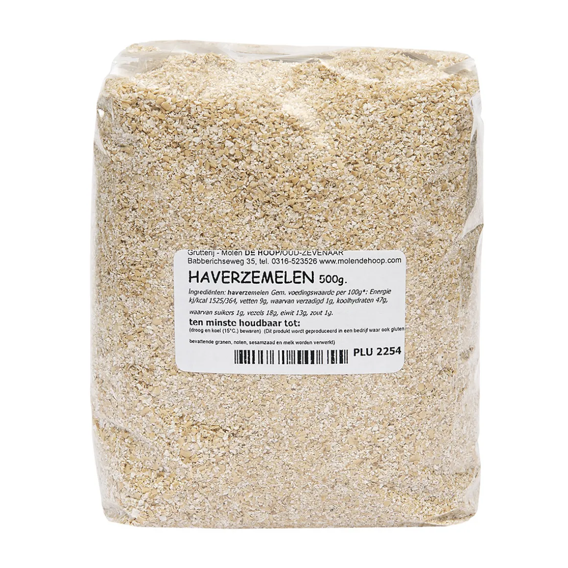 Molen de Hoop Haverzemelen 500 gr.