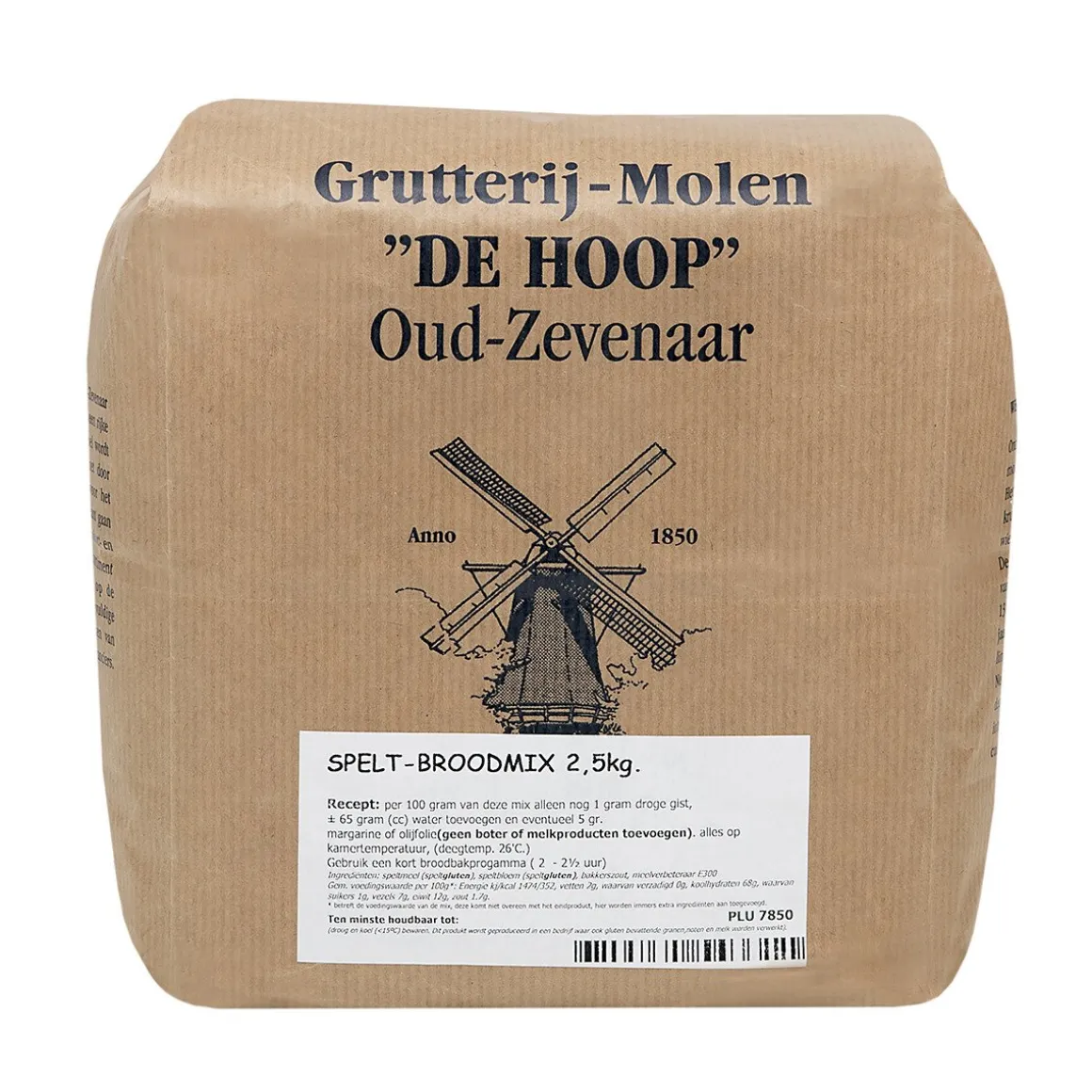 Molen de Hoop Speltbroodmix 2,5kg