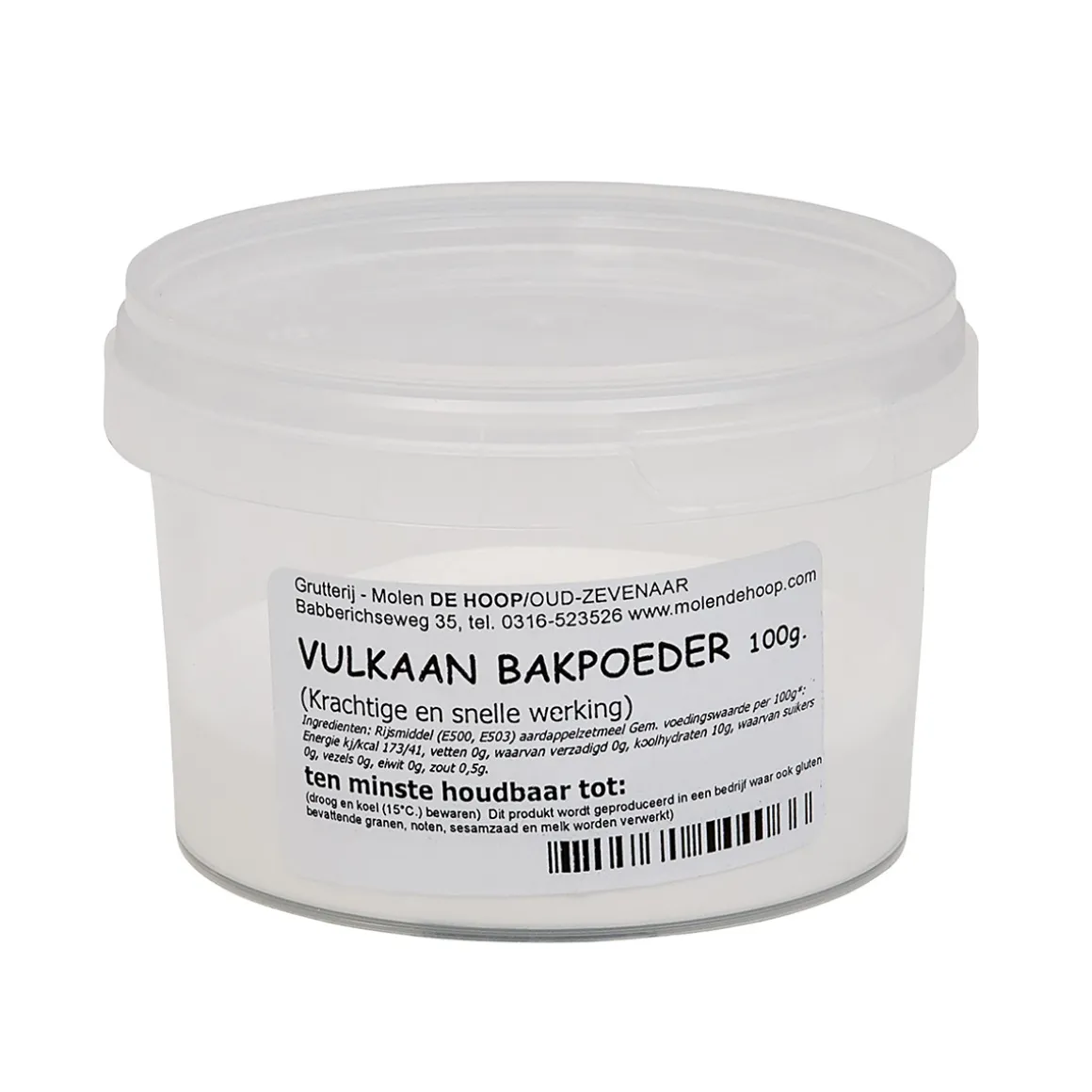Molen de Hoop Vulkaan Bakpoeder 100gr