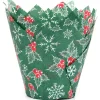 Muffin Cups HoM Tulp Hulstblaadjes Kerst 36st.