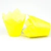 Muffin cups tulpmodel Geel 200 st.