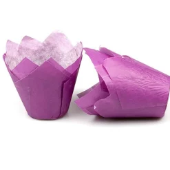Muffin cups tulpmodel Violet 200 st.