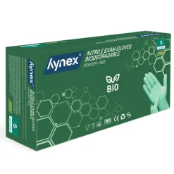 Nitril Handschoenen (Wegwerp) BIO Groen 100st. - Maat S