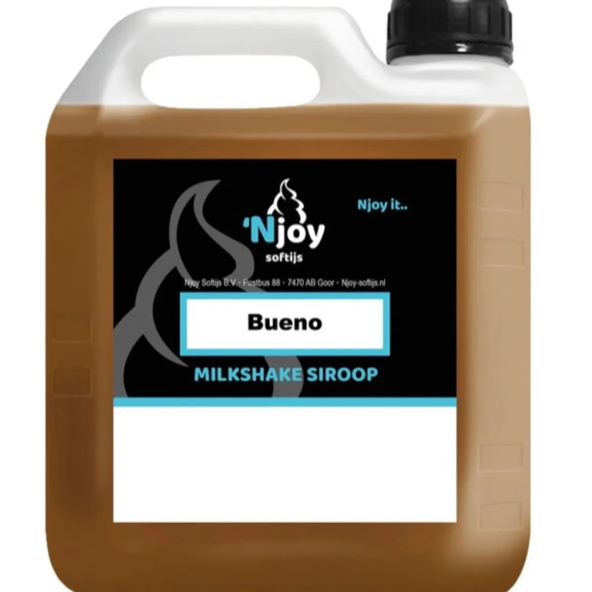 Njoy Milkshake Siroop Bueno (2 liter)
