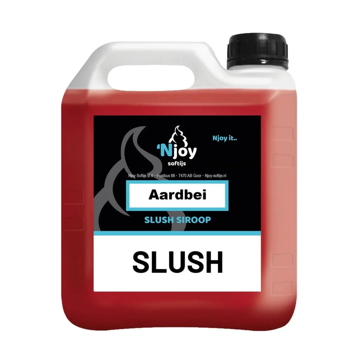 Njoy Slush Siroop Aardbei (5 liter)