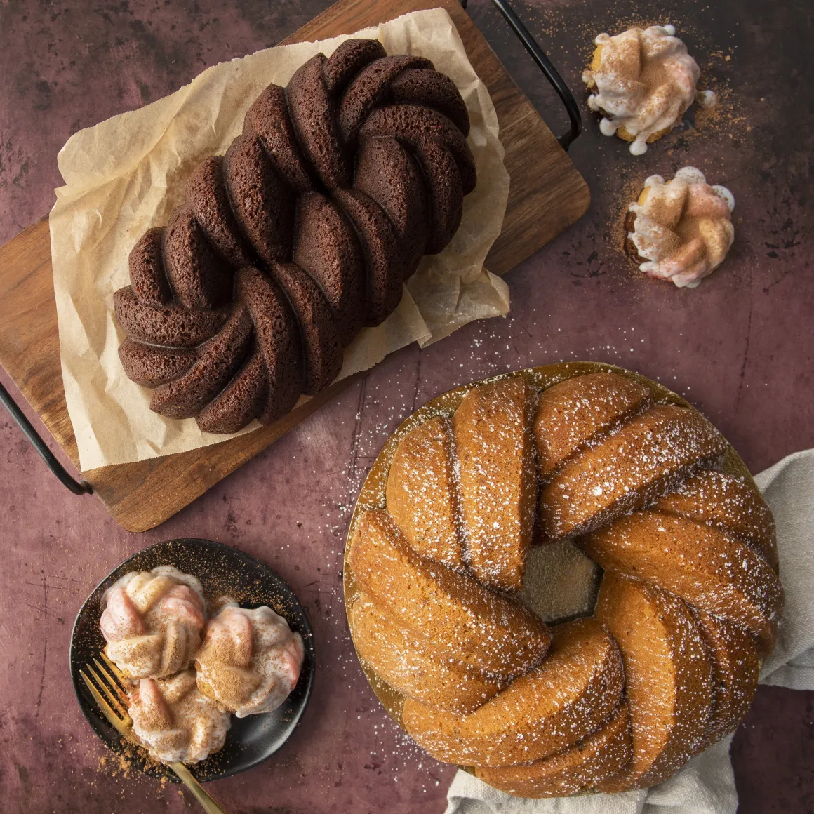Nordic Ware Braided Broodvorm/Cakevorm