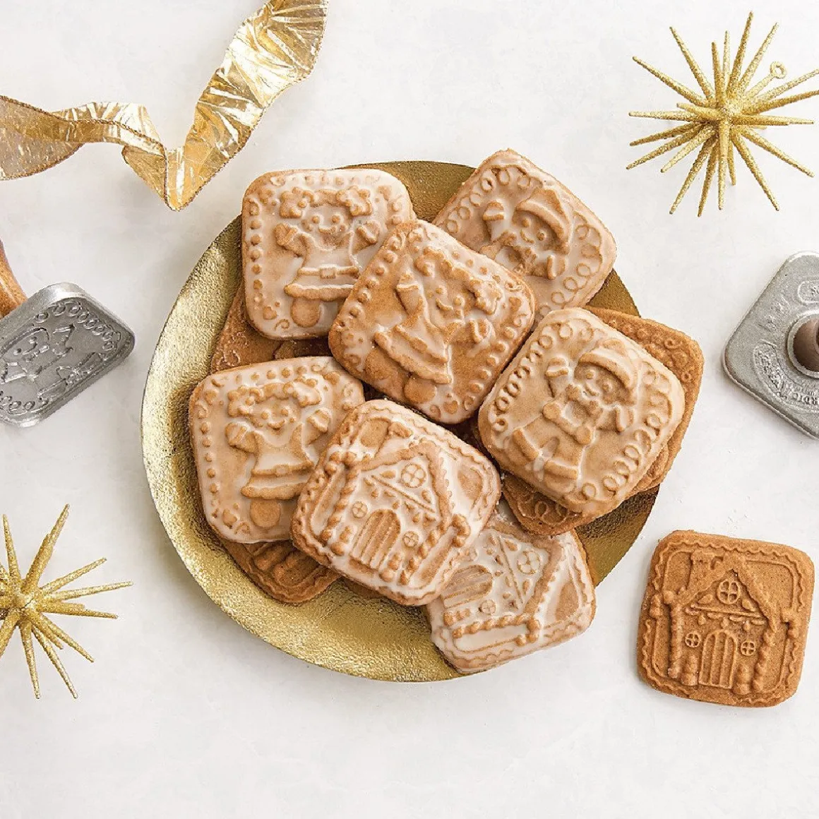 Nordic Ware Koekjesstempel Gingerbread Set/3