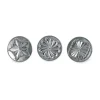 Nordic Ware Koekjesstempel Pretty Pleated Set/3