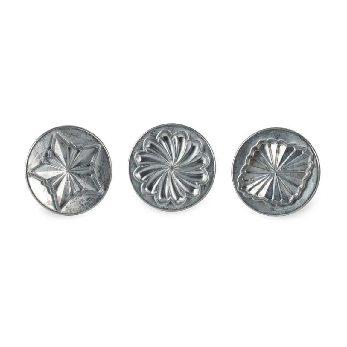 Nordic Ware Koekjesstempel Pretty Pleated Set/3