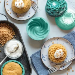 Nordic Ware Kunststof Mini Bundt Set/2