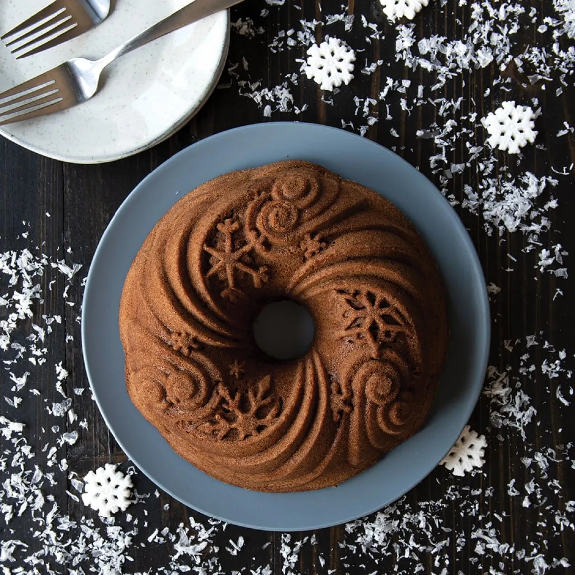 Nordic Ware Let It Snow Tulband Bakvorm