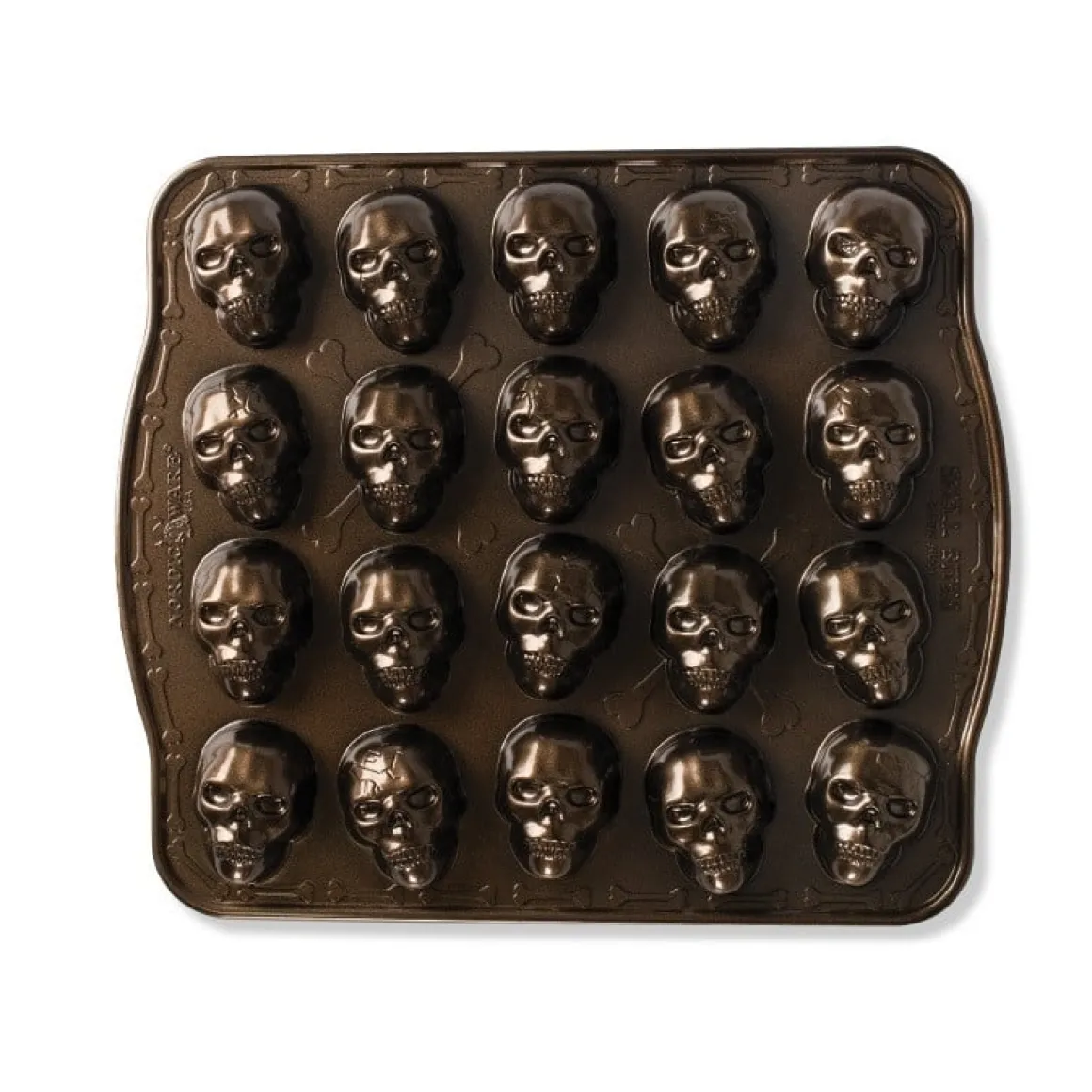 Nordic Ware Mini Doodshoofdjes (20x) Bakvorm