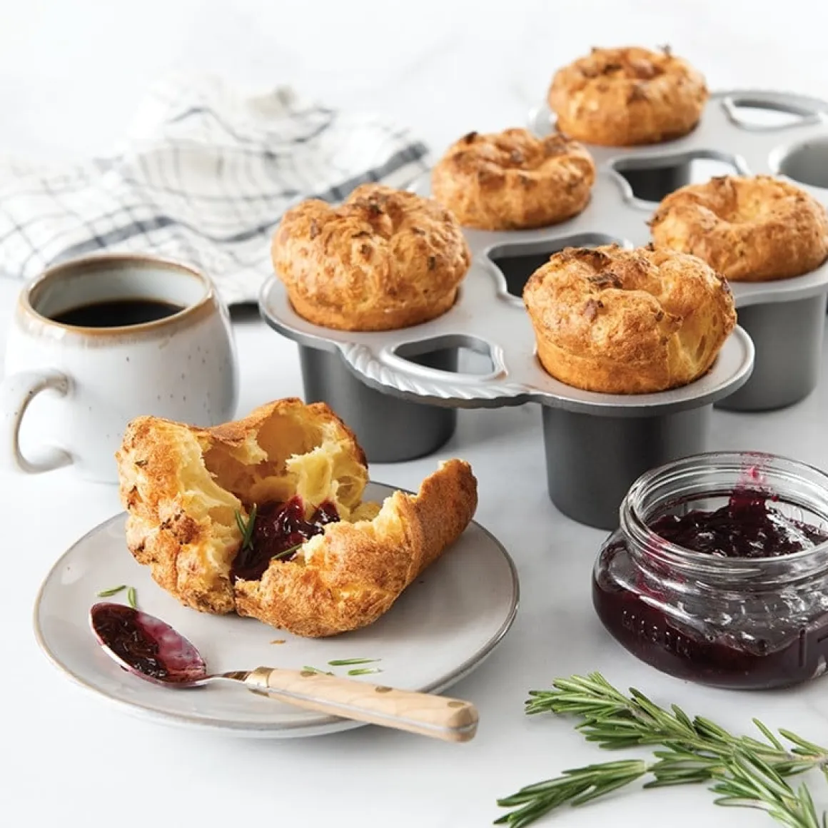 Nordic Ware Popover Bakvorm 6 stuks