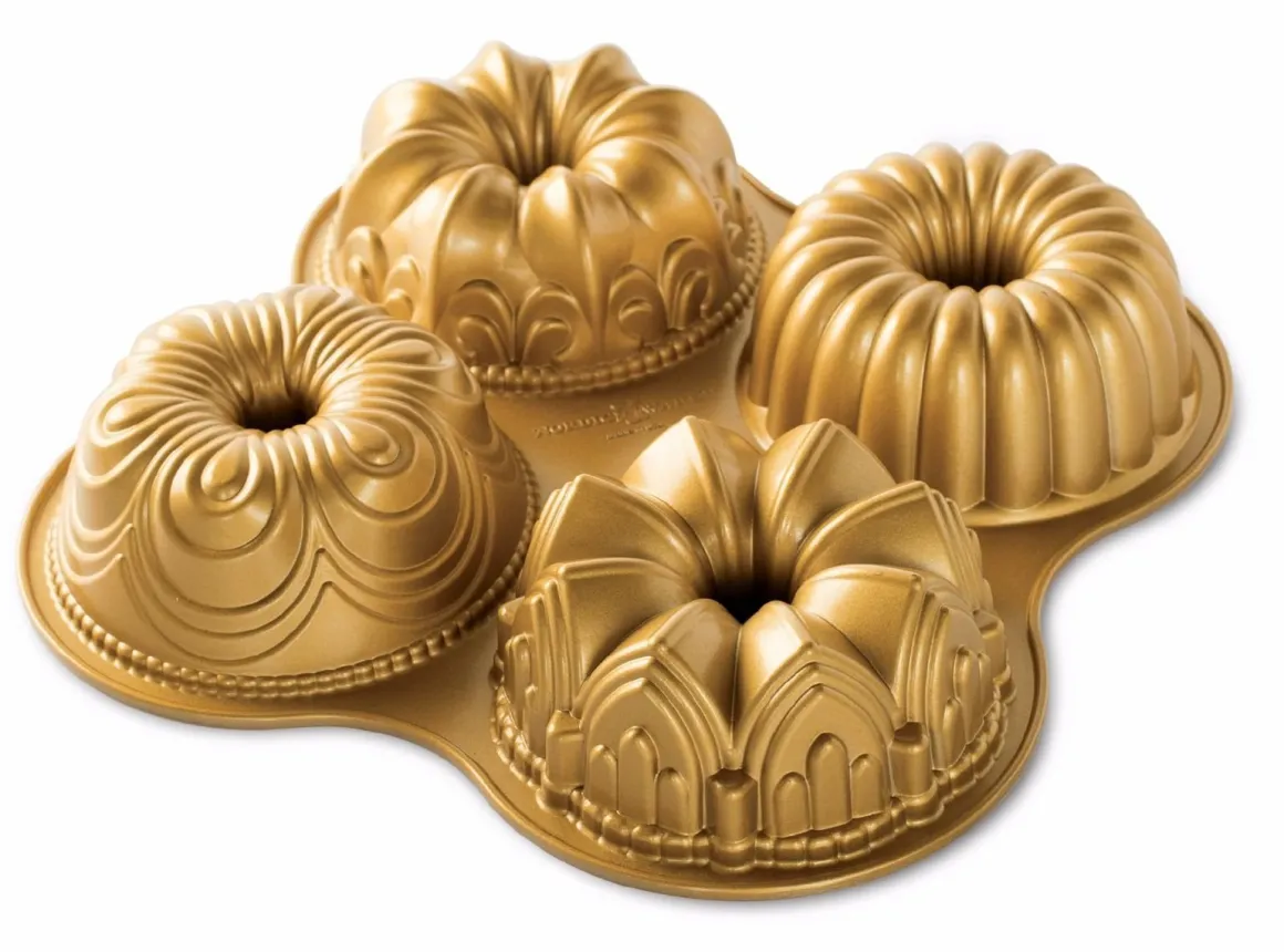 Nordic Ware Tulband Kwartet Bakvorm
