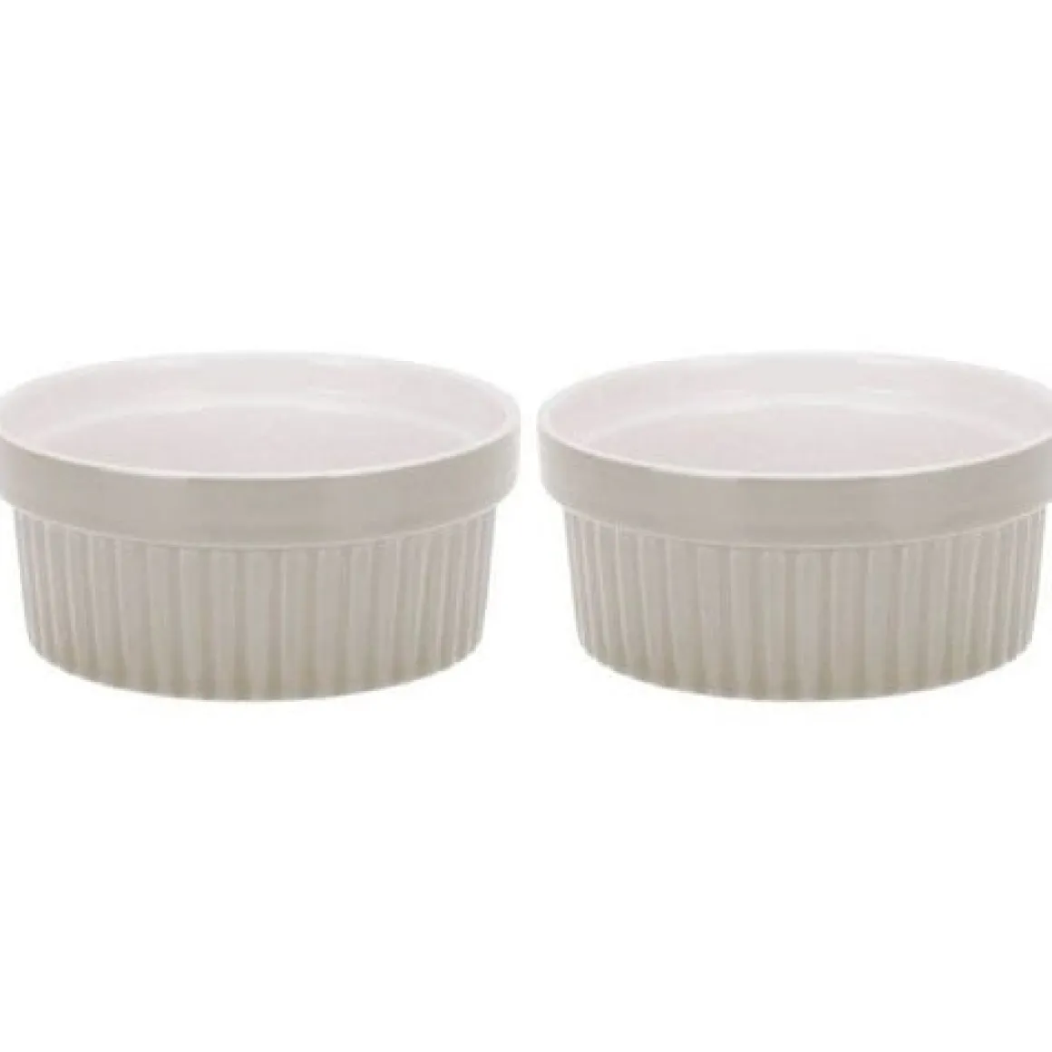 Ovenschaal Porselein (Creme Brulee) Ø11x4,8cm Set/2