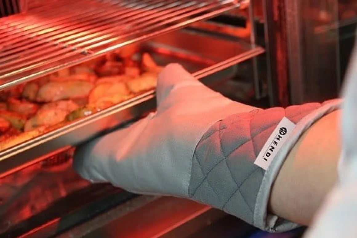Ovenwanten Hendi Glasvezel 43cm max 250°C