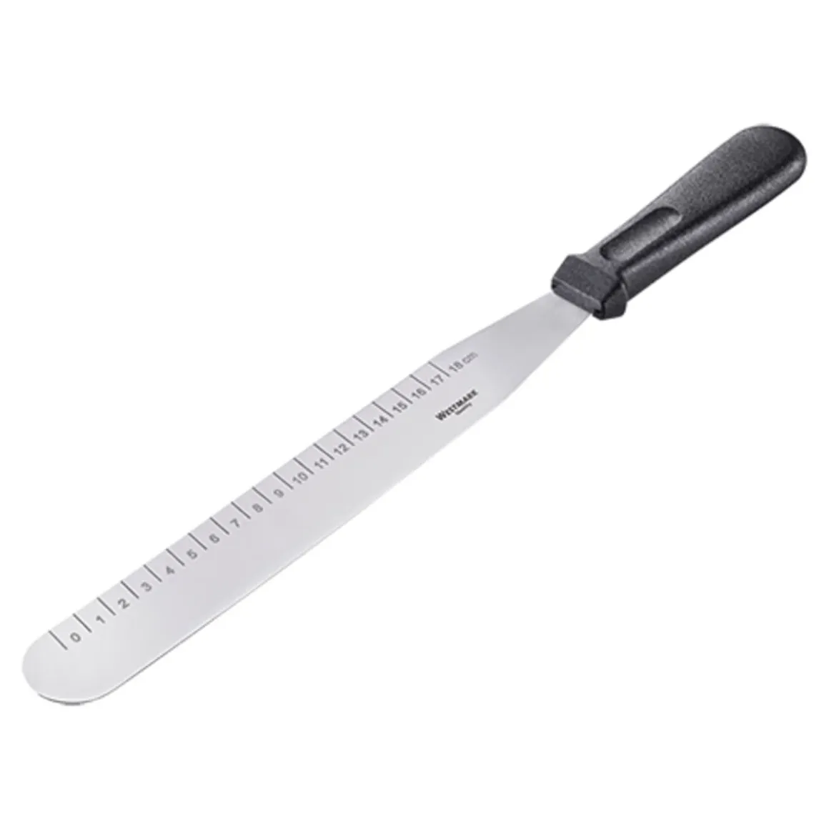 Paletmes / Glaceermes RVS Maataanduiding 18cm**