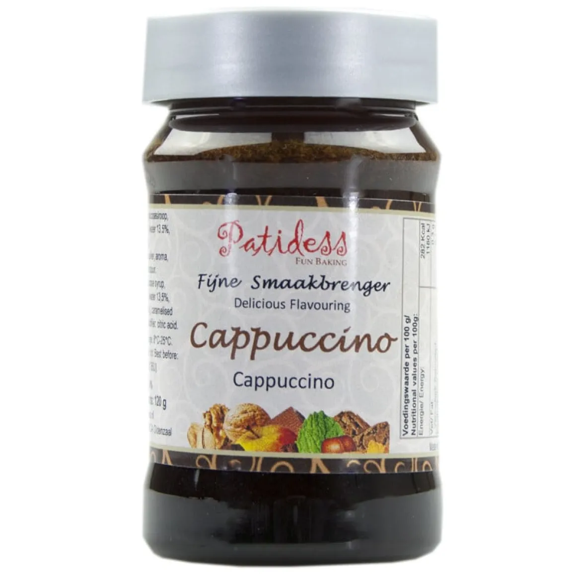 Patidess Smaakpasta Cappuccino 120g