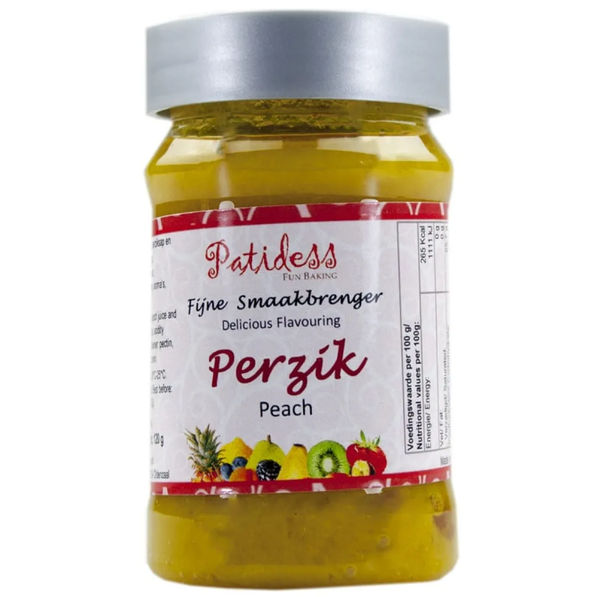 Patidess Smaakpasta Perzik 120g