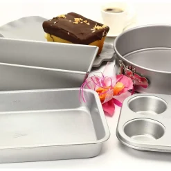 Patisse Bakvormen Silver-Top Set/4**
