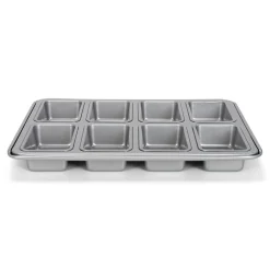 Patisse Mini Broodvorm Silver-Top 8-vaks 34x28cm