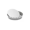 Patisse Mini Quichevorm Losse Bodem Silver-Top Ø10cm