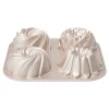 Patisse Mini Tulbandvorm Gietaluminium (4 vaks) 24cm