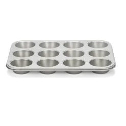 Patisse Muffin / Cupcake Bakvorm Silver-Top 12 stuks 35cm