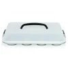 Patisse Muffinvorm Silver-Top 12 Vaks met Draagdeksel 35cm