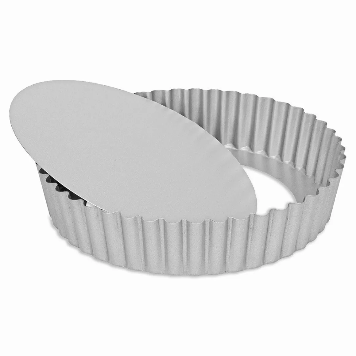 Patisse Quichevorm Losse Bodem Hoge Rand Silver-Top Ø25cm