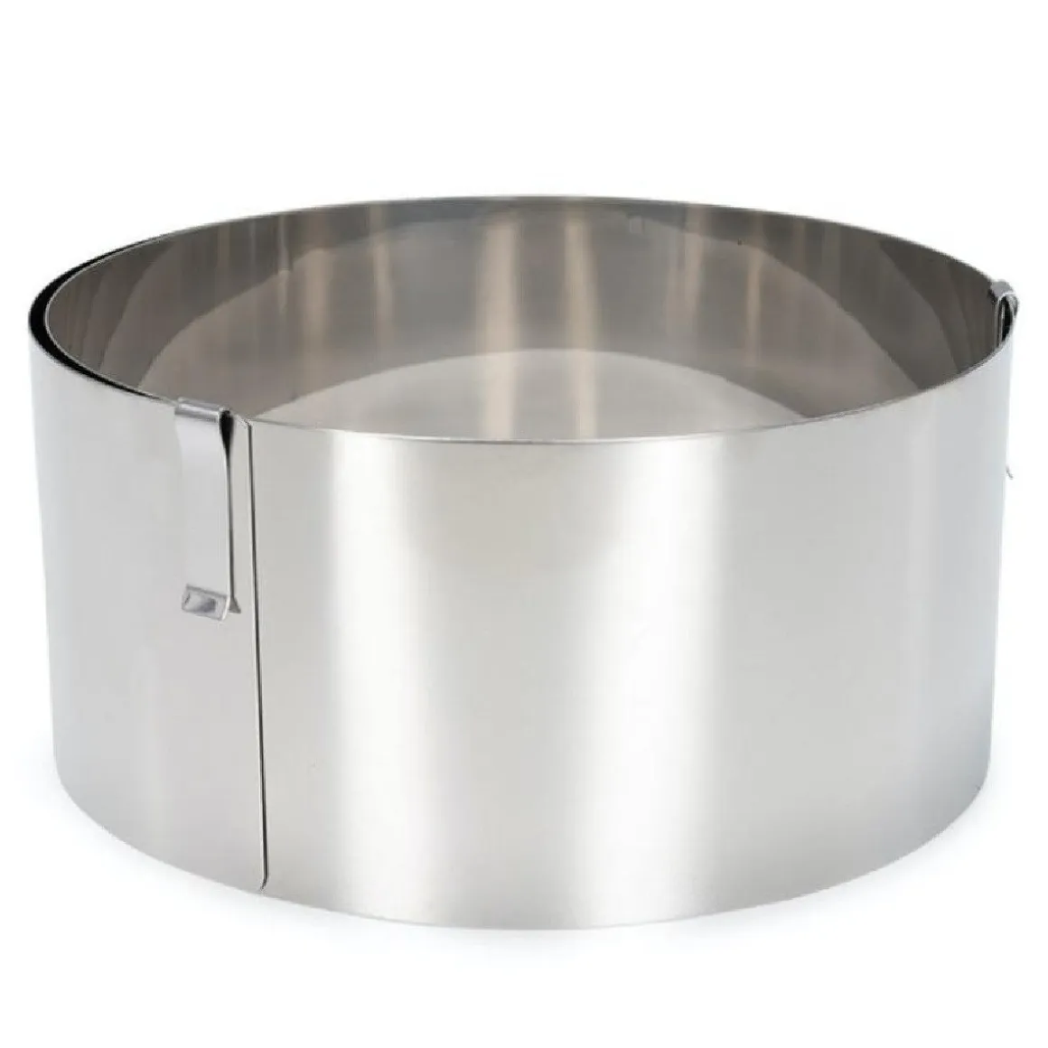Patisse Taartring Verstelbaar RVS Ø18-30cm