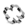 Patisse Uitsteker Klaverblad RVS 6cm