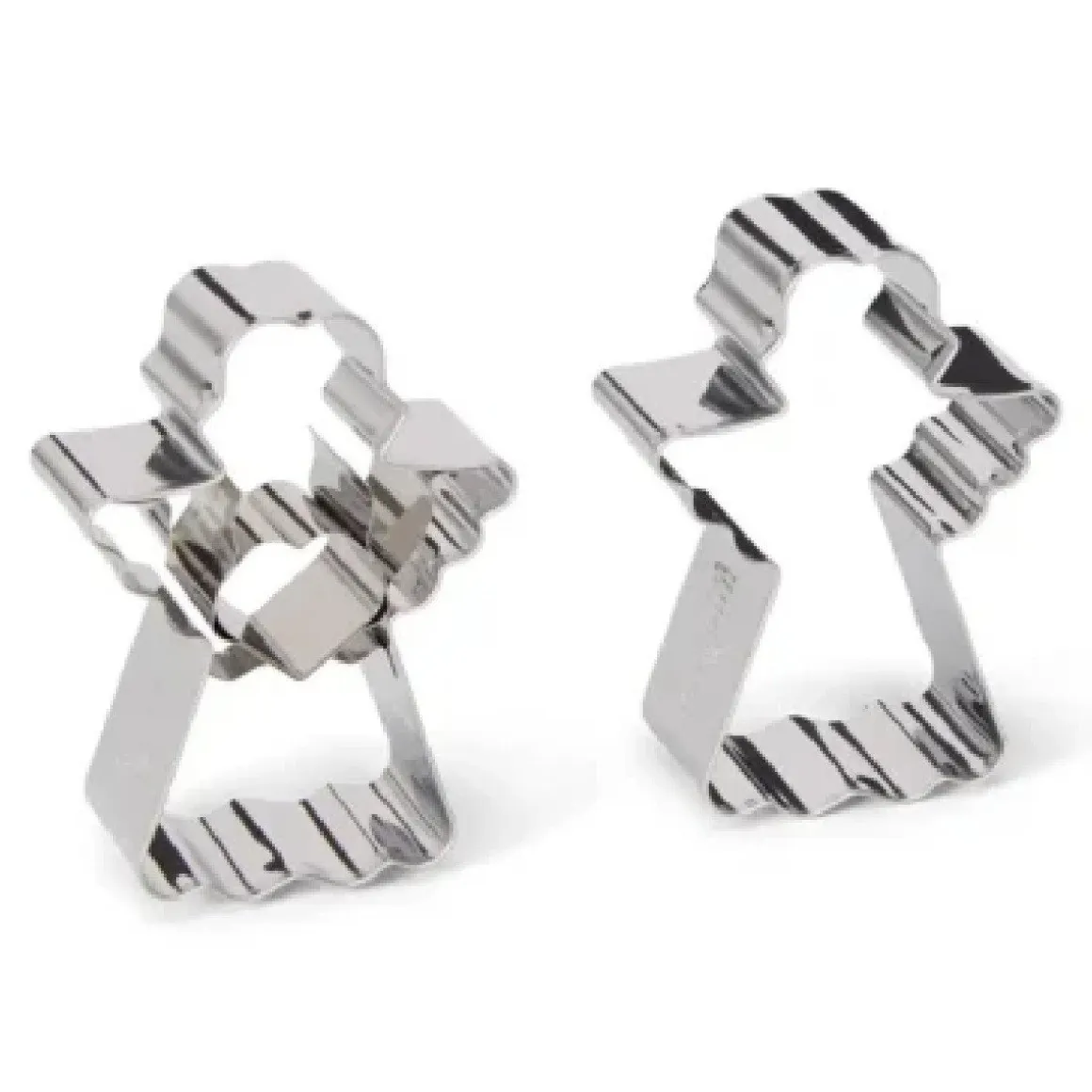 Patisse Uitstekers Engel RVS 7cm 2-delig**