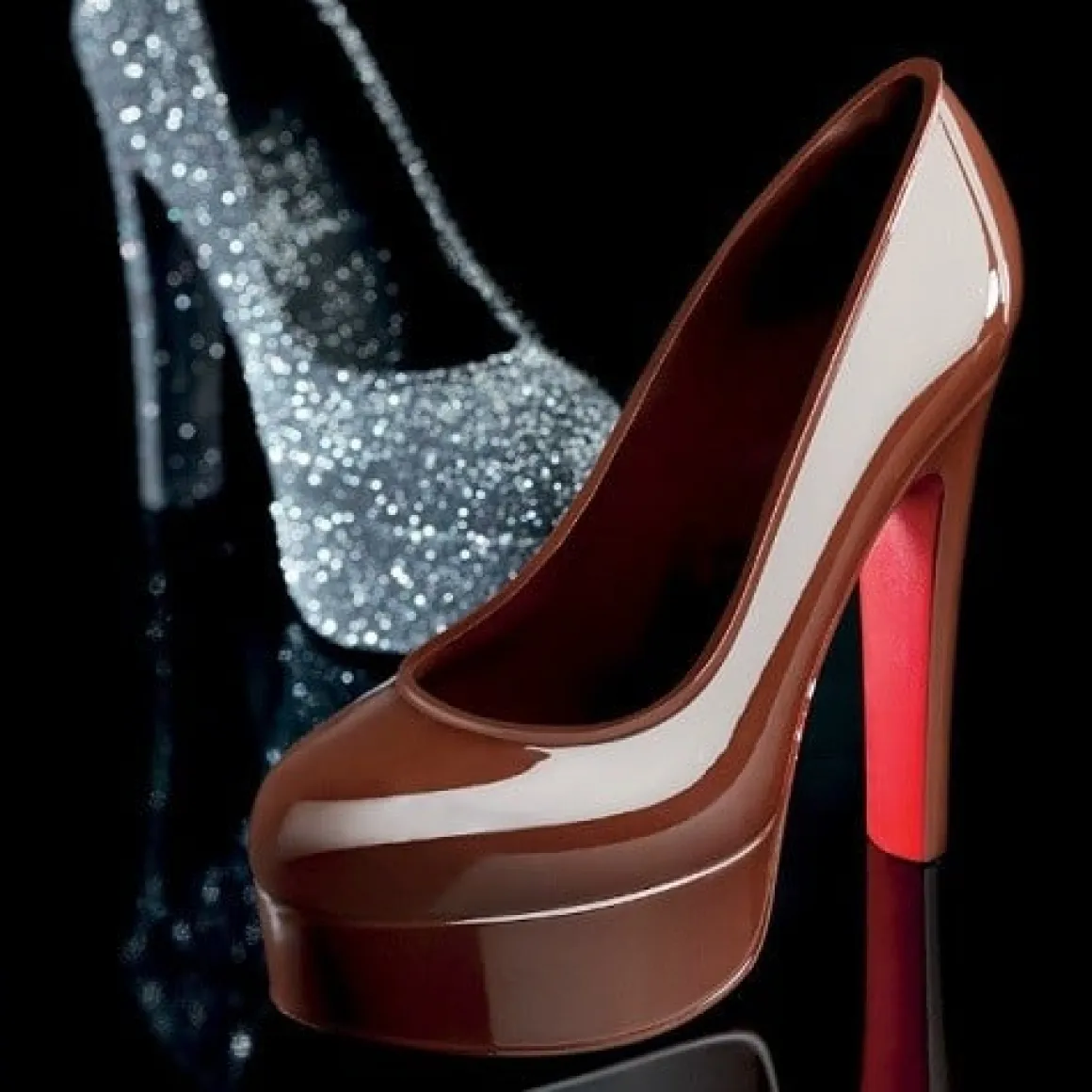 Pavoni Chocolade Holvorm Prof. Pump met Plateauzool