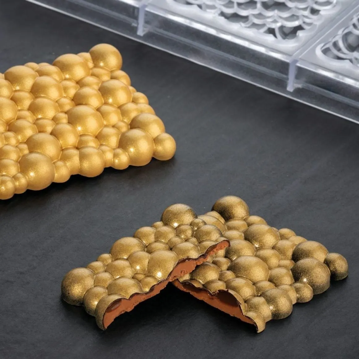 Pavoni Chocolademal Tablet Sparkling (3x) 155x77mm
