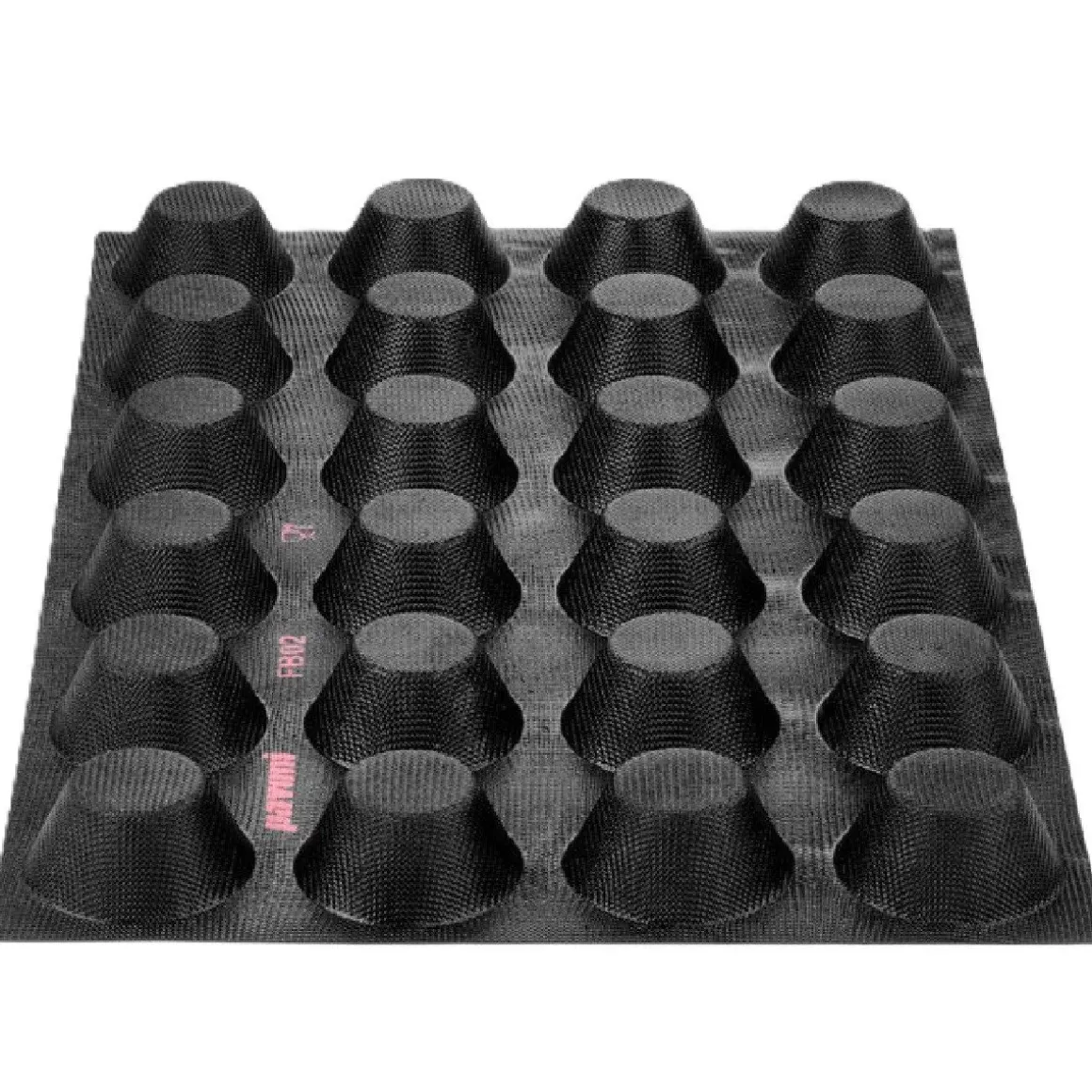 Pavoni Fiberform Muffin Ø8x3,6cm (24) 60x40cm