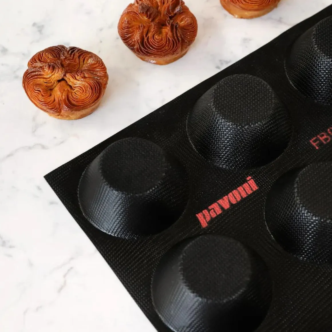 Pavoni Fiberform Muffin Ø8x3,6cm (24) 60x40cm