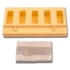 Pavoni Siliconen IJsjesmal Linear (5) + 50 stokjes