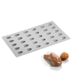 Pavoni Siliconen Vorm Amandel 34x21mm (30) 30x17,5cm