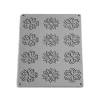 Pavoni Siliconen Vorm Mandala Ø55mm (12) 30x20cm