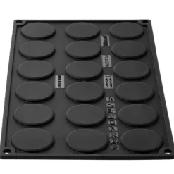 Pavoni Siliconen Vorm Mini Macaron Ø4x2,5cm (18) Set/2
