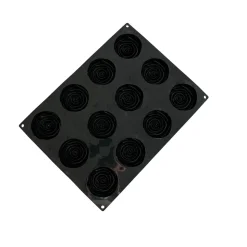 Pavoni Siliconen Vorm Rozen Ø78x26mm (12) 40x30cm