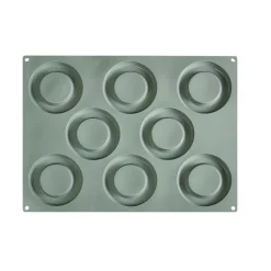 Pavoni Siliconen Vorm Tondo Ø100x10mm (8) 30x40cm